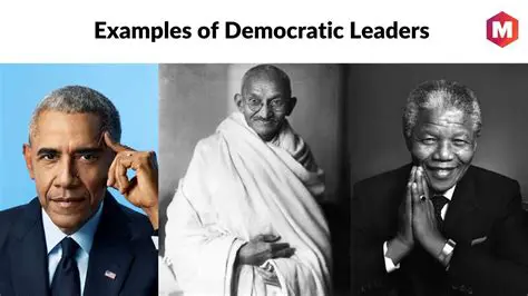 A Democratic Leader Elected by Citizens