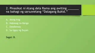 Ang Mga Pambansang Alagad ng Sining