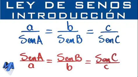 Aplicar la ley de los senos