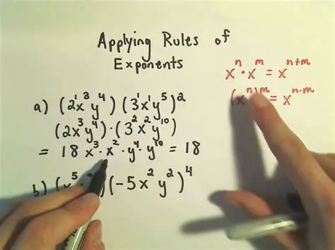 Applying the Rules of Exponents