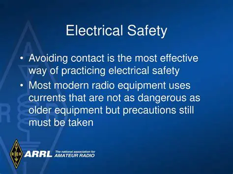 Avoiding contact with electrical sources