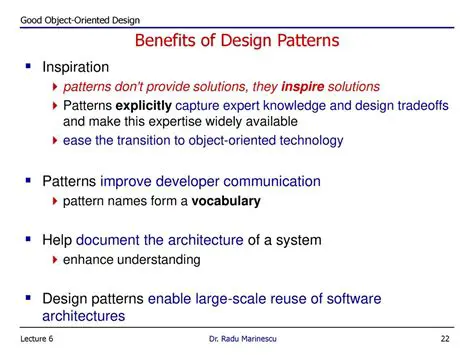 Benefits of Design Patterns
