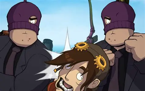 Bizarre characters and wacky humor