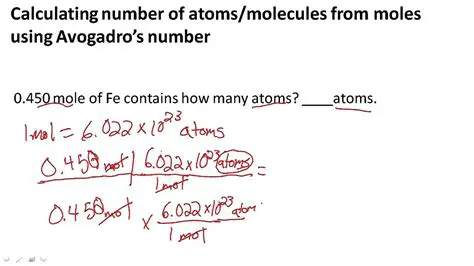 Calculating the Initial Number of Moles