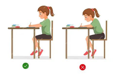 Check their ability to sit properly