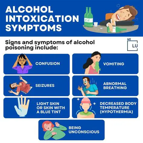Checking for signs of intoxication