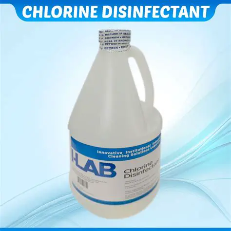 Chlorine and other disinfectants