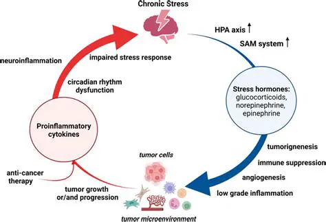 Chronic stress can weaken the immune system