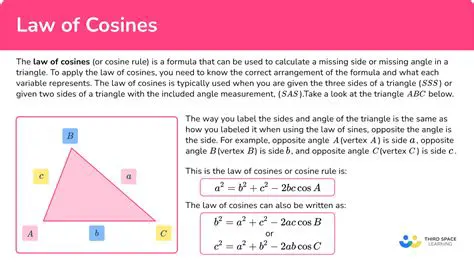 Common Uses of the Law of Cosines