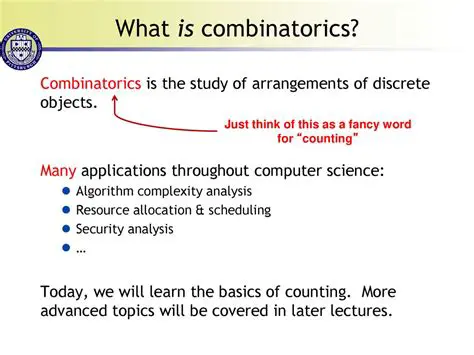 Counting Symmetries using Combinatorics