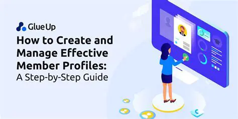 Create and manage member profiles