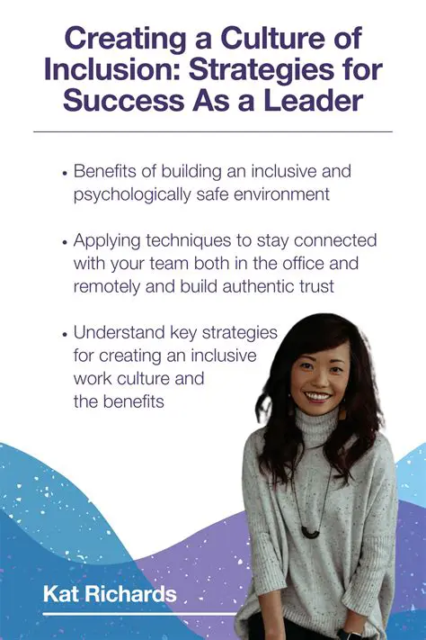 Creating a culture of inclusion