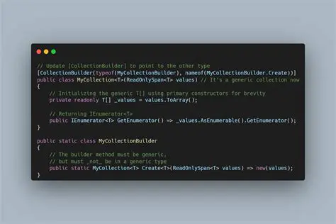 Defining Your Own Collection Types