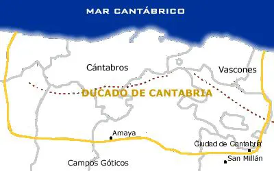 Diferencias entre Pelayo y el duque Pedro de Cantabria