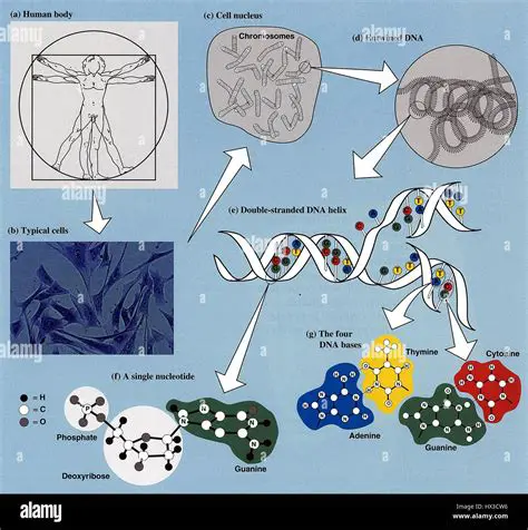 DNA carries genetic information