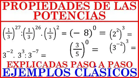 Ejemplos de Propiedad de Potencia