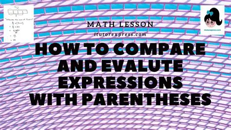 Evaluate within parentheses