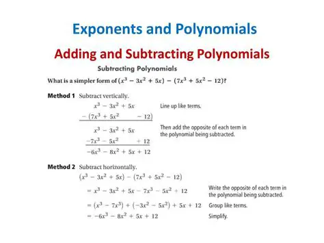 Evaluating Exponents and Polynomials