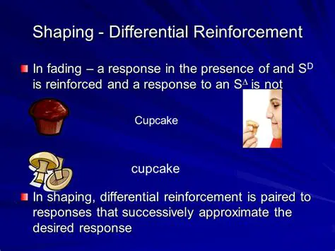 Examples of Shaping and Differential Reinforcement