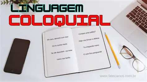 Experimentar com linguagem coloquial