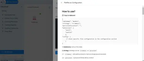 Explanation of Configuration Options