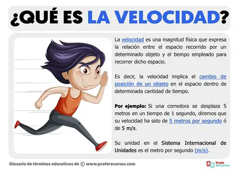 Expresiones de la Velocidad