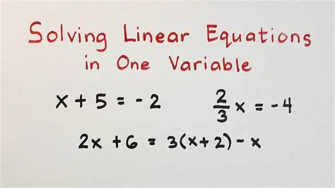 Express one variable in terms of the other variable