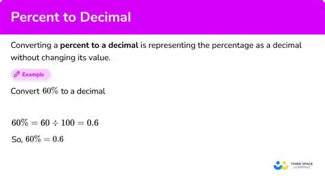 Expressing the New Value as a Decimal