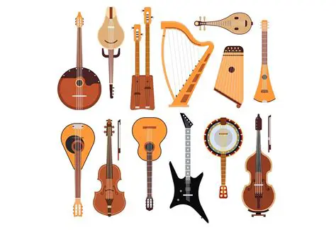 Extensive library of instruments