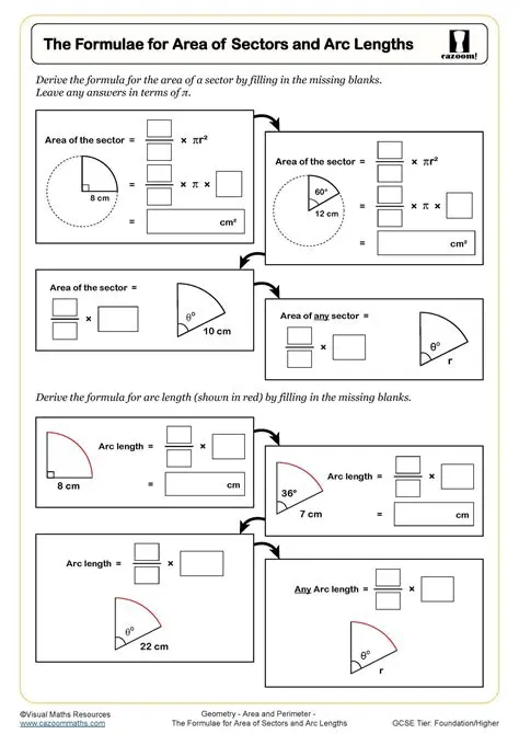 Finding the Area of the Sector