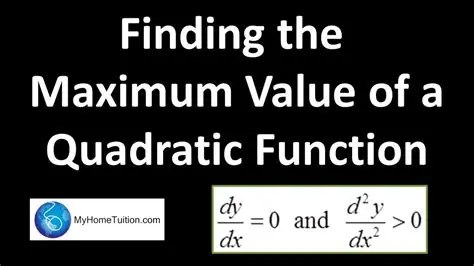 Finding the Maximum Value of r