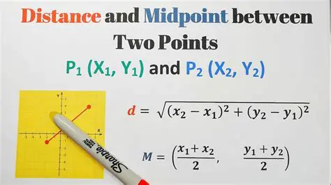 Finding the Midpoint Between Two Points