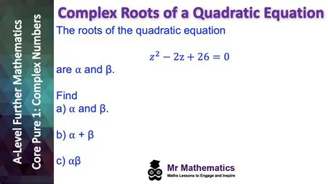 Finding the Quadratic Equation with Complex Roots