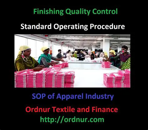 Finishing and Quality Control