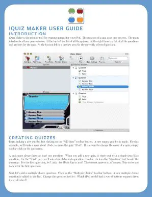 Getting Started with iQuiz Maker