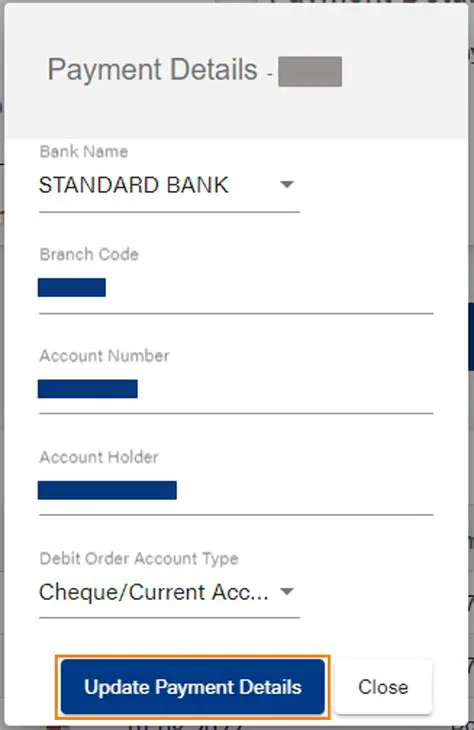 Have Your Account Details Ready
