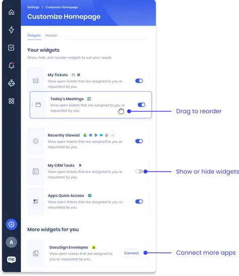 How to Hide Homepage Widgets