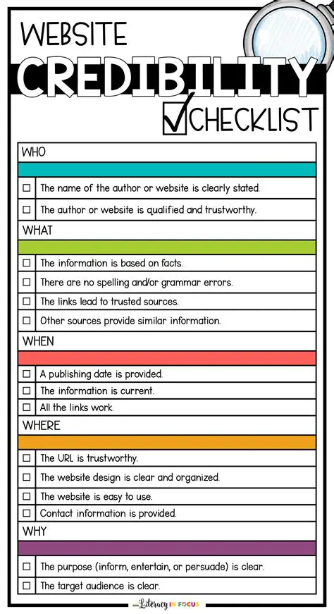 How to Identify Unbiased and Credible Websites