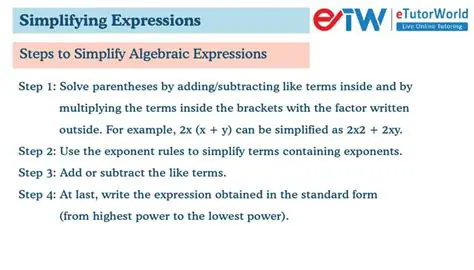 How to Simplify using a Vertical Format