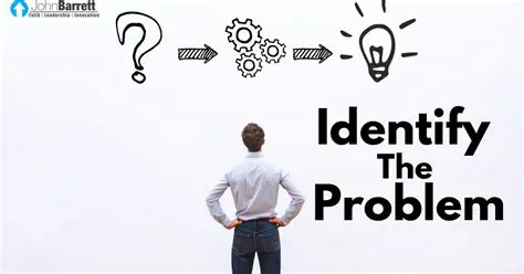 Identify a problem or need