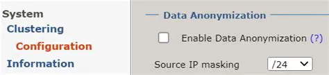Implement anonymization logic