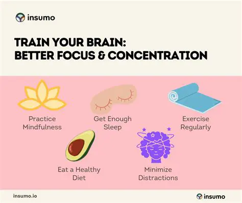 Improve focus and concentration