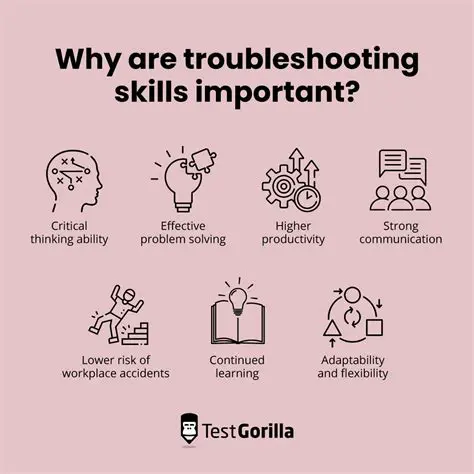 Improved troubleshooting skills
