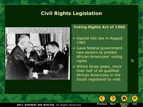 Inspired Future Civil Rights Legislation