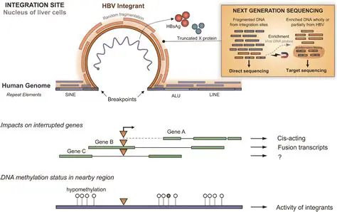 Integrated into Host Genome