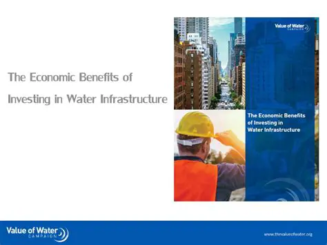 Investing in water infrastructure