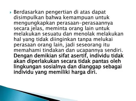 Kemampuan untuk mengungkapkan perasaan