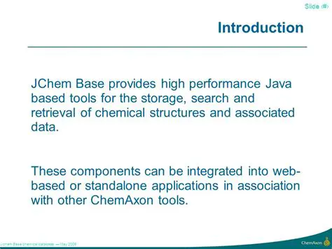 Key Components of JChem Base