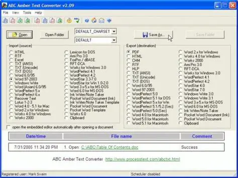Key Features of ABC Amber Sony Converter