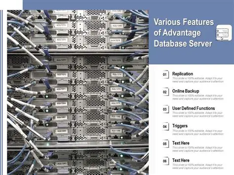 Key Features of Advantage Database Server